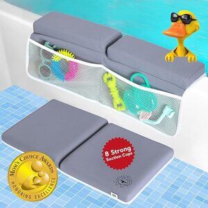 Baby Bath Kneeler and Elbow Rest Pad Set | 1.5 Inch Kneeling and Elbow Pad